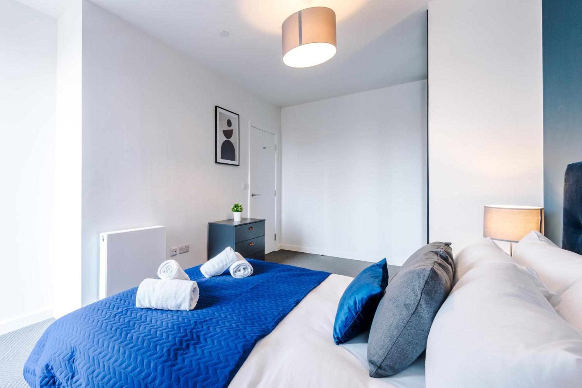 Hilltop Serviced Apartments - Ancoats Mánchester Habitación foto